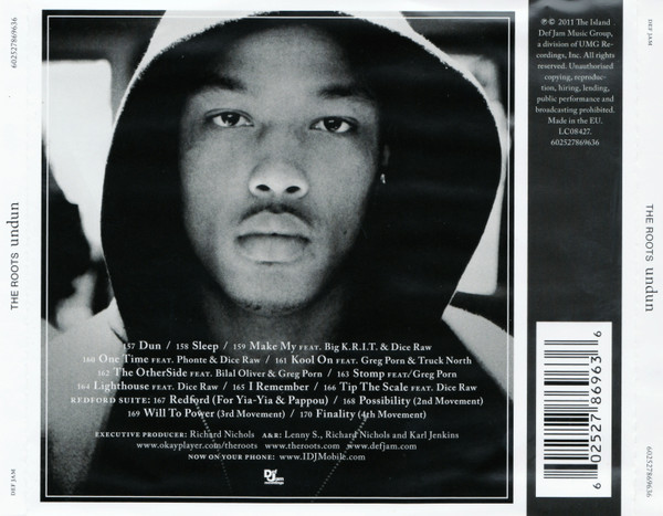 The Roots - Undun | Def Jam Recordings (602527869636) - 2