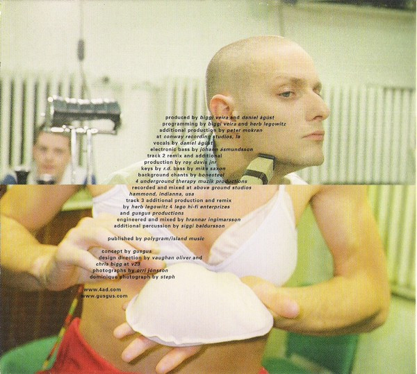 GusGus - Ladyshave | 4AD (BAD 9001 CD) - 4