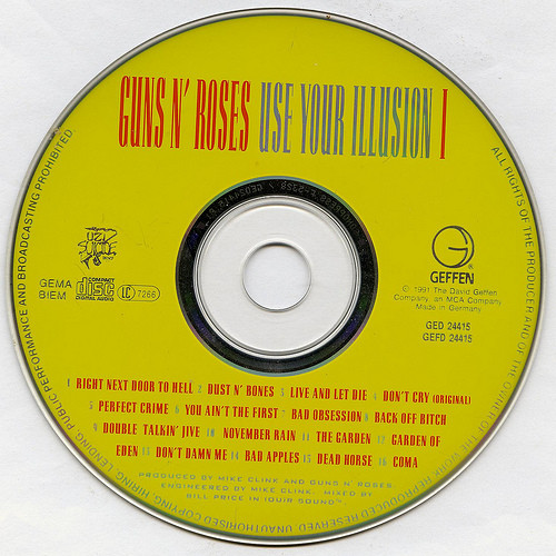 Guns N' Roses - Use Your Illusion I | Geffen Records (GED 24415) - 3