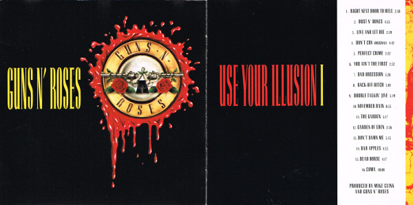Guns N' Roses - Use Your Illusion I | Geffen Records (GED 24415) - 4