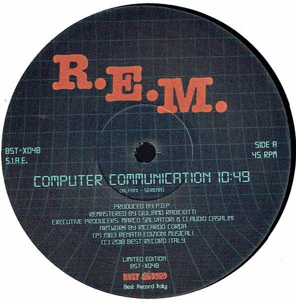 R.E.M. - Computer Communication | Best Record Italy (BST-X048) - 2