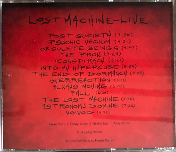 Voïvod - Lost Machine - Live (Limited Edition) [CD] | Century Media (19439808572) - 3