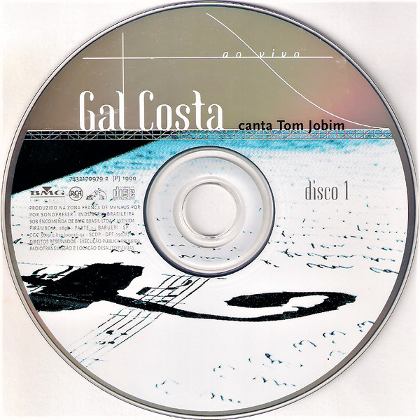 Gal Costa - Gal Costa Canta Tom Jobim Ao Vivo | BMG Brasil (7432170979-2) - 3