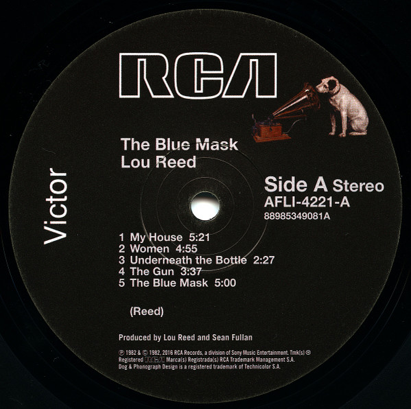 Lou Reed - The Blue Mask | RCA (88985349081) - 3 Lou Reed - The Blue Mask | RCA (88985349081) - 3