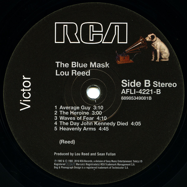Lou Reed - The Blue Mask | RCA (88985349081) - 4 Lou Reed - The Blue Mask | RCA (88985349081) - 4