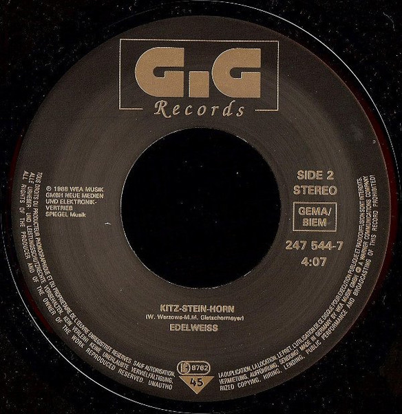 Edelweiss - Bring Me Edelweiss | GiG Records (247 544-7) - 4 Edelweiss - Bring Me Edelweiss | GiG Records (247 544-7) - 4
