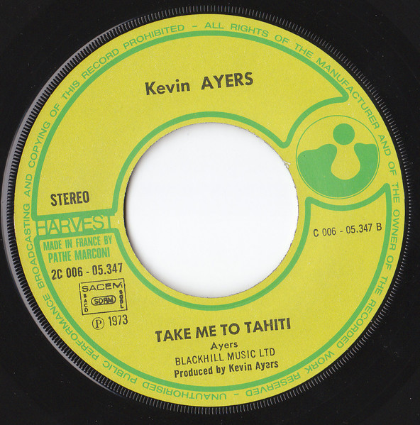 Kevin Ayers - Caribbean Moon | Harvest (2 C 006 - 05347) - 3