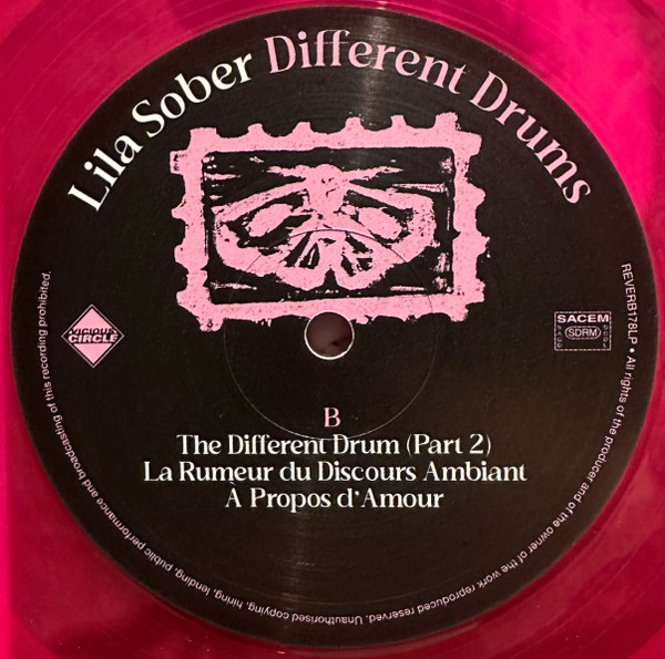 Lila Sober - Different Drums | Vicious Circle (REVERB178LP) - 4