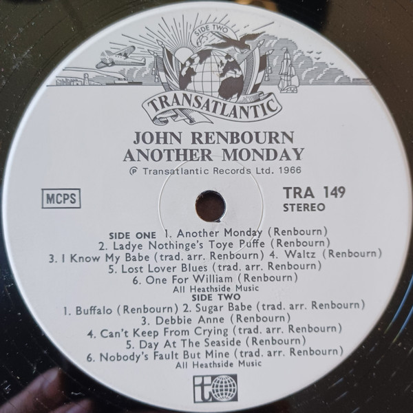 John Renbourn - Another Monday | Transatlantic Records (TRA 149) - 4 John Renbourn - Another Monday | Transatlantic Records (TRA 149) - 4