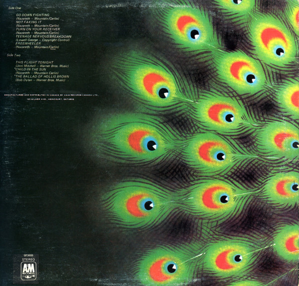 Nazareth - Loud'N'Proud | A&M Records (SP3609) - 2