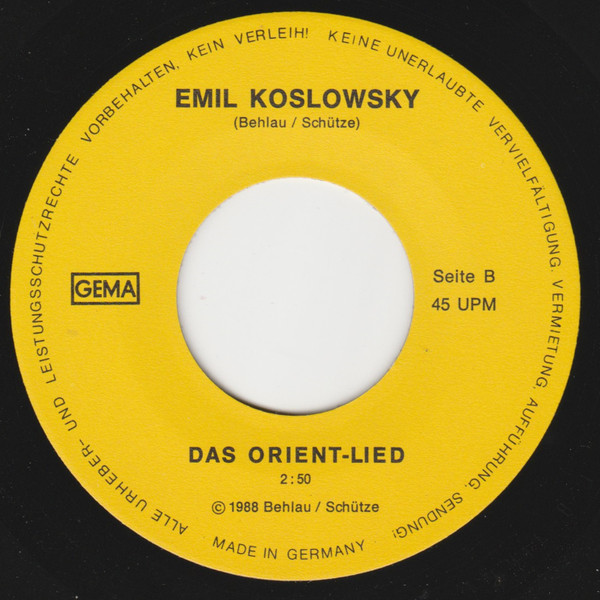 Emil Koslowsky - Hey Bananas | Not On Label (none) - 4