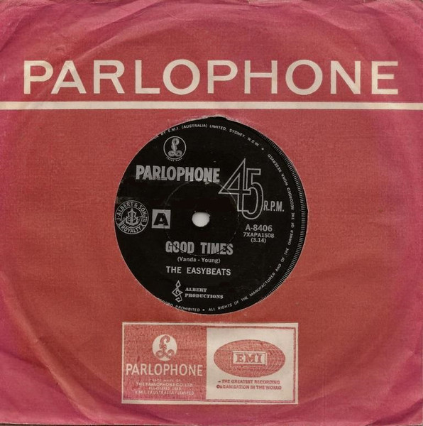 The Easybeats - Land Of Make Believe/Good Times | Parlophone (A-8406) - 3