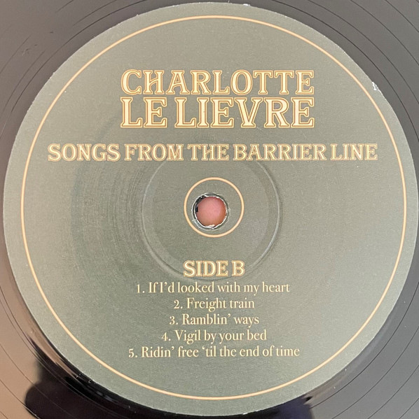 Charlotte Le Lievre - Songs From The Barrier Line | Not On Label (none) - 4 Charlotte Le Lievre - Songs From The Barrier Line | Not On Label (none) - 4
