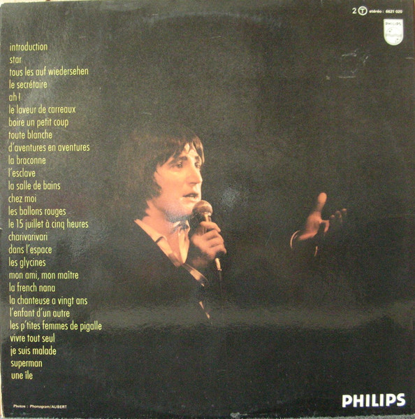 Serge Lama - Serge Lama À L'Olympia | Philips (6621 020) - 4
