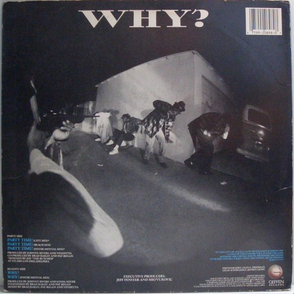 7A3 - Party Time! / Why? | Geffen Records (0-20898) - 2 7A3 - Party Time! / Why? | Geffen Records (0-20898) - 2