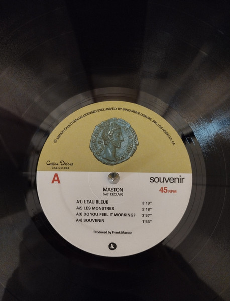 Maston With L'Eclair - Souvenir | Calico Discos (003) - 3