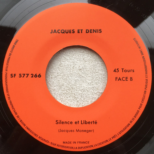 Périls Pour Une Colombe / Silence Et Liberté