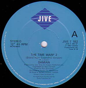 Damian - The Time Warp 2 | Jive (JIVE T 182) - 2