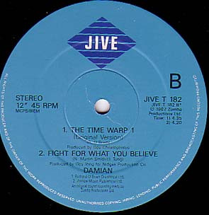 Damian - The Time Warp 2 | Jive (JIVE T 182) - 3
