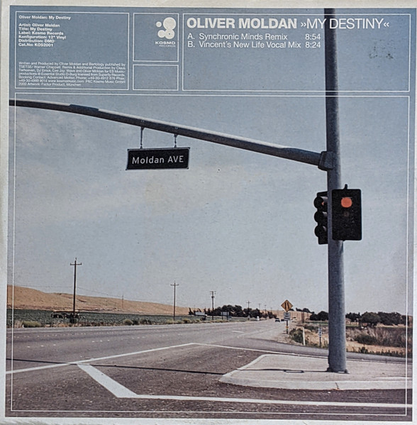 Oliver Moldan - My Destiny | Kosmo Records (KOS2001) - main Oliver Moldan - My Destiny | Kosmo Records (KOS2001) - main