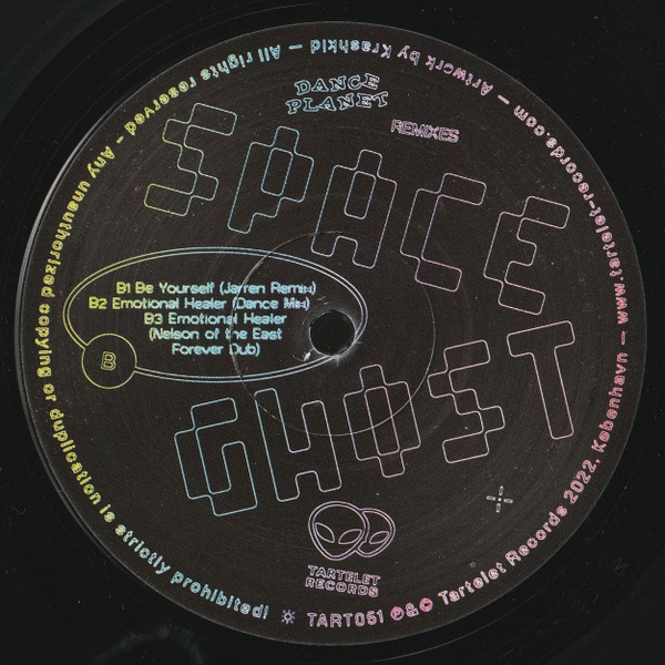 Space Ghost - Dance Planet Remixes | Tartelet Records (TART051) - 2 Space Ghost - Dance Planet Remixes | Tartelet Records (TART051) - 2