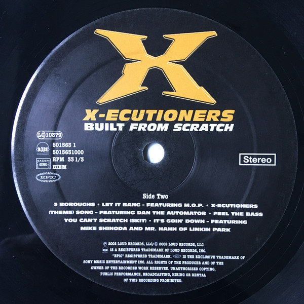 The X-Ecutioners - Built From Scratch | Loud Records (EPC 501563 1) - 4