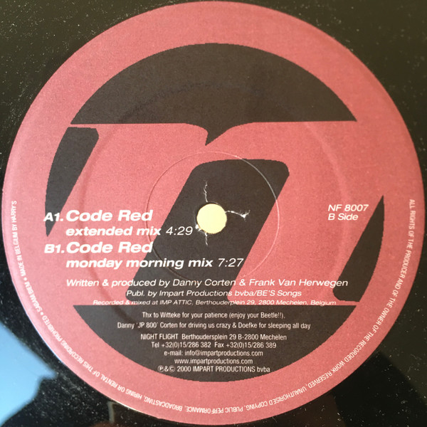 Fend - Code Red | Night Flight Records (NF 8007) - 4 Fend - Code Red | Night Flight Records (NF 8007) - 4