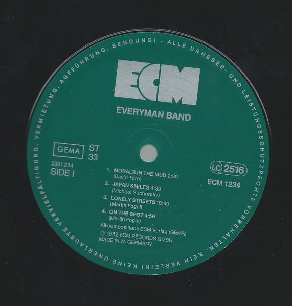 Everyman Band - Everyman Band | ECM Records (ECM 1234) - 3