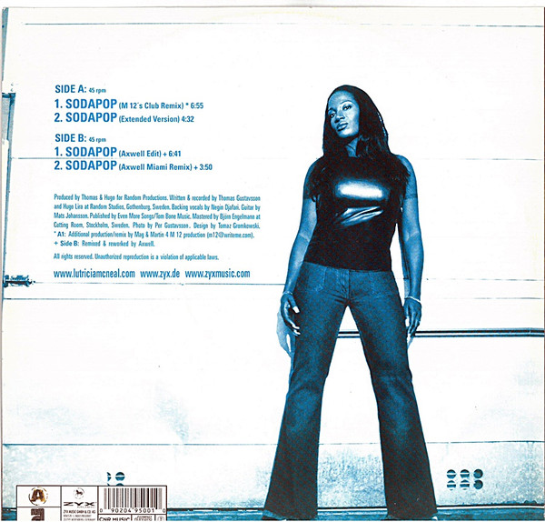 Lutricia McNeal - Sodapop | Arcade (ARC 1040-12) - main Lutricia McNeal - Sodapop | Arcade (ARC 1040-12) - main