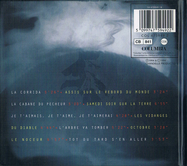 Francis Cabrel - Samedi Soir Sur La Terre | Columbia (COL 475949 2) - 2 Francis Cabrel - Samedi Soir Sur La Terre | Columbia (COL 475949 2) - 2