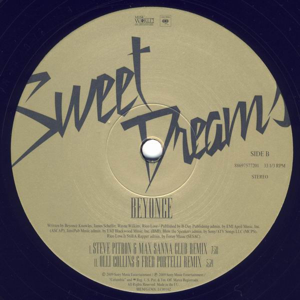Beyoncé - Sweet Dreams | Music World Music (88697 57720 1) - 3 Beyoncé - Sweet Dreams | Music World Music (88697 57720 1) - 3