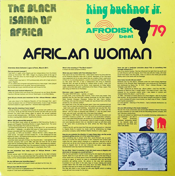 Kingsley Aigbologa Bucknor Jr. & Afrodisk Beat 79 - African Woman | Hot Casa Records (HC50) - 2 Kingsley Aigbologa Bucknor Jr. & Afrodisk Beat 79 - African Woman | Hot Casa Records (HC50) - 2