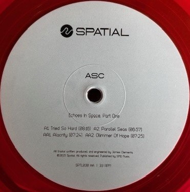 ASC - Echoes In Space, Part One | Spatial (SPTL038) - main