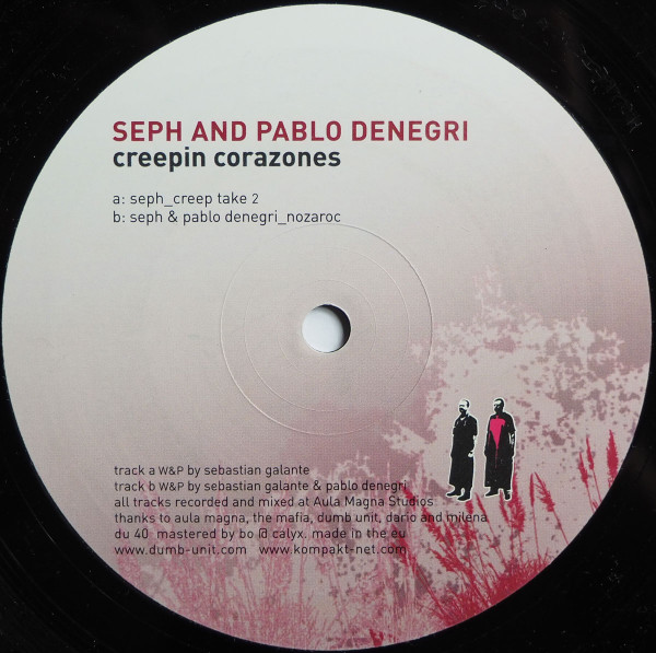Seph & Pablo Denegri - Creepin Corazones | Dumb-Unit (DU 040)
