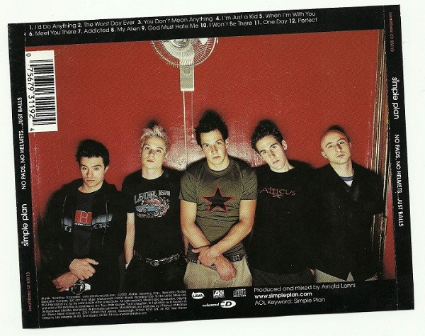 Simple Plan - No Pads, No Helmets...Just Balls | Lava (CD93119) - 3