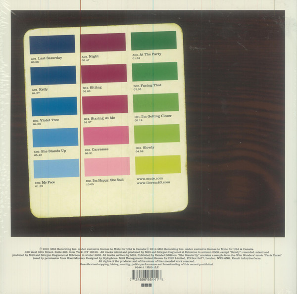 M83 - M83 | Mute (9544-1 / M83-1LP) - 2