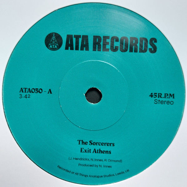 The Sorcerers / The Outer Worlds Jazz Ensemble - Exit Athens / Beg, Borrow, Play | ATA Records (ATA030)