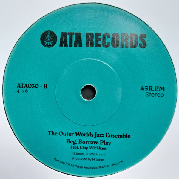 The Sorcerers / The Outer Worlds Jazz Ensemble - Exit Athens / Beg, Borrow, Play | ATA Records (ATA030) - 2 The Sorcerers / The Outer Worlds Jazz Ensemble - Exit Athens / Beg, Borrow, Play | ATA Records (ATA030) - 2