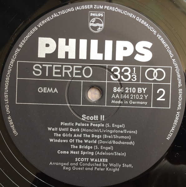Scott Walker - Scott 2 | Philips (844 210 BY) - 4 Scott Walker - Scott 2 | Philips (844 210 BY) - 4