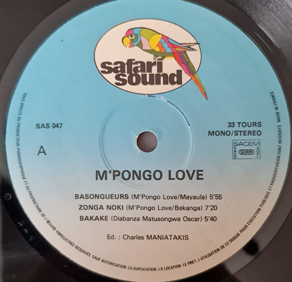 M'Pongo Love - M'Pongo Love | Safari Sound (SAS 047) - 3 M'Pongo Love - M'Pongo Love | Safari Sound (SAS 047) - 3