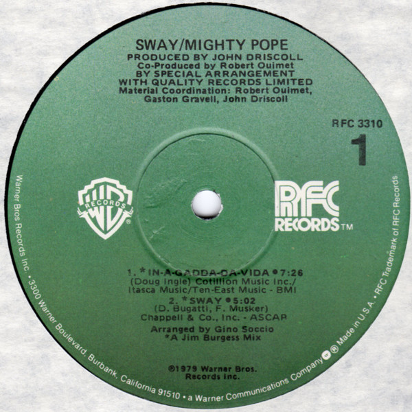 Mighty Pope - Sway | RFC Records (RFC 3310) - 3 Mighty Pope - Sway | RFC Records (RFC 3310) - 3