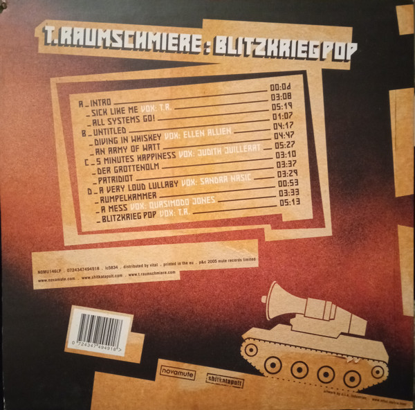 T.Raumschmiere - Blitzkrieg Pop | NovaMute (NoMu 146 LP) - 2