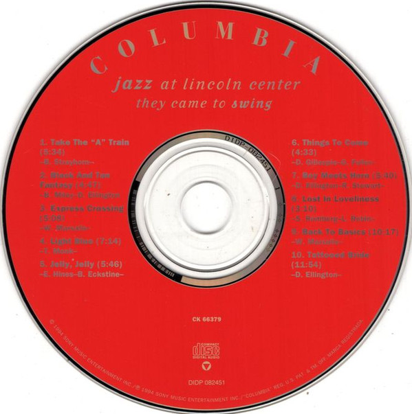 Jazz At Lincoln Center - They Came To Swing | Columbia (CK 66379) - 2