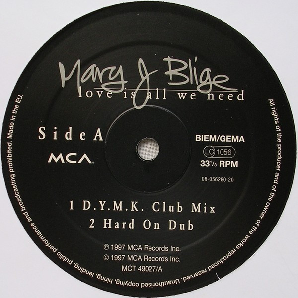 Mary J. Blige - Love Is All We Need | Universal (MCT 49027) - 3 Mary J. Blige - Love Is All We Need | Universal (MCT 49027) - 3
