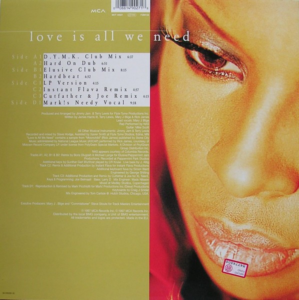 Mary J. Blige - Love Is All We Need | Universal (MCT 49027) - 2 Mary J. Blige - Love Is All We Need | Universal (MCT 49027) - 2