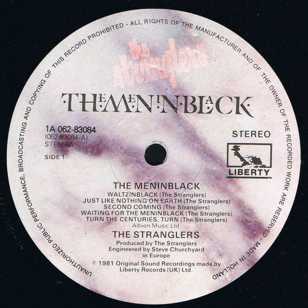 The Stranglers - The Gospel According To The Meninblack | Liberty (1A 062-83084) - 2