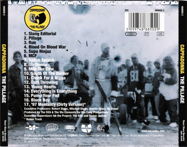 Cappadonna - The Pillage | Razor Sharp Records (488850 2) - 2 Cappadonna - The Pillage | Razor Sharp Records (488850 2) - 2