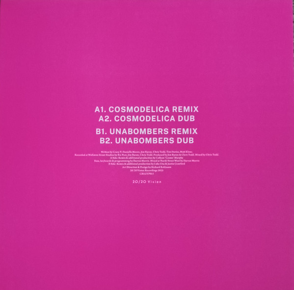Crazy Penis - Stop Space Return - Cosmodelica & Unabombers Remixes | 20:20 Vision (CRAZYP 011) - 2