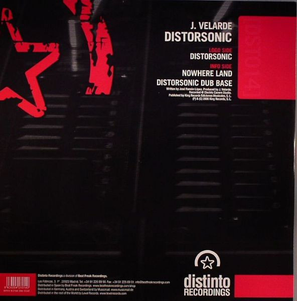 J. Velarde - Distorsonic | Distinto Recordings (DST014) - 2