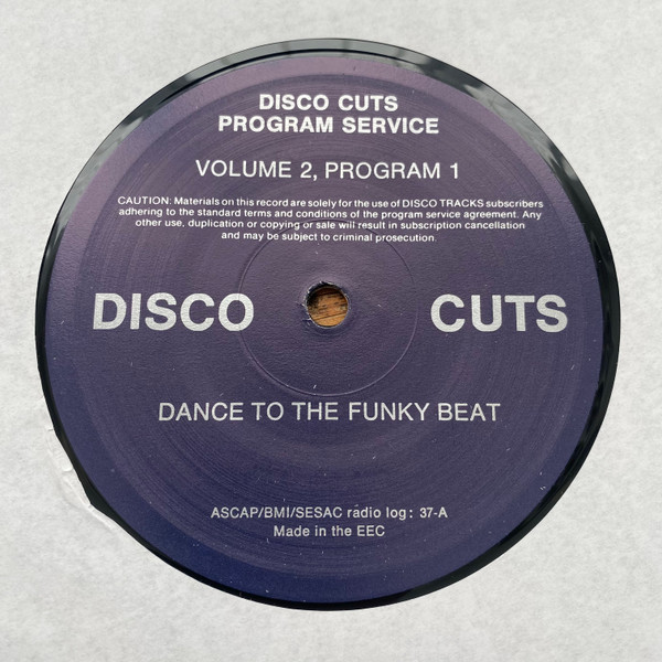 Various - Volume 2, Program 1 / Program 2 | Disco Cuts Program Service (radio log: 37) - 2 Various - Volume 2, Program 1 / Program 2 | Disco Cuts Program Service (radio log: 37) - 2